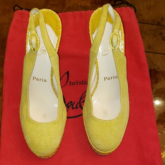 Christian Louboutin Mustard Yellow - Picture 2 of 6